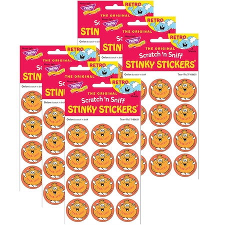 Trend Tear-ific/Onion Scented Stickers, 144PK T83621